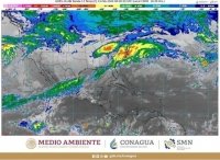 El frente frío número 34 ocasionará lluvias intensas en Chiapas, Tabasco y Veracruz