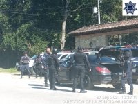 Fuerte dispositivo de seguridad en zona Norte de San Cristóbal de Las Casas