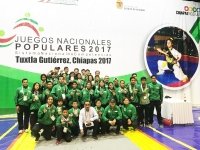 Chiapas, campeón de Wushu en Juegos Nacionales Populares 2017