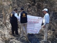 Aplican fuertes multas a responsables de provocar Incendios Forestales en Jiquipilas