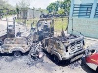 Se desborda la violencia en Altamirano, queman patrullas, bodegas y mototaxis