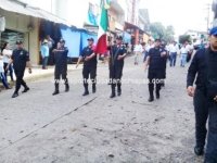 Policías municipales de Mezcalapa  exigen a la presidenta municipal el pago de aguinaldos