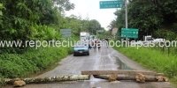 Carretera a Palenque, sigue siendo foco rojo en bloqueos
