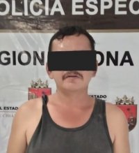 Re aprehende Policía Especializada de la FGE a una persona por violencia familiar en Tapachula 