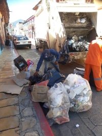 Hoy se reanuda el servicio de recolección de basura en SCLC