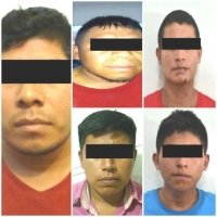 En menos de un mes, FGE captura nueve Objetivos Prioritarios en materia de Secuestro.- Fiscalía de Chiapas detiene a 5 presuntos responsables de secuestro en Bachajón