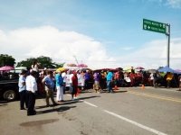 Inifech no satisfizo las demandas para desbloquear. Padres de familia bloquean carretera a Puerto Chiapas para exigir reconstrucción de escuelas