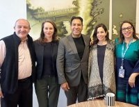Eduardo Ramírez se reúne con representantes de Unicef en México y Chiapas
