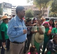 Organizaciones sociales respaldan desalojo de predio en Tuxtla