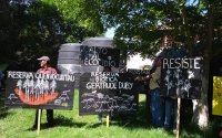 En SCLC.- Denuncian a grupo armado que destruyó tubería del sistema de agua Chupactíc