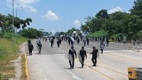 17 detenidos por bloqueo en la caseta de Chiapa de Corzo