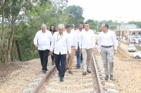 Asiste Rutilio Escandón a reunión sobre avances del Tren Maya, encabezada por el presidente AMLO