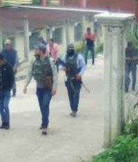 Grupo armado realiza disparos en Oxchuc