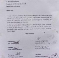 Ejidatarios de Altamirano se adueñan de cancha deportiva perjudicando a cientos de futbolistas