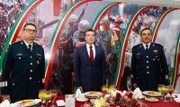 Con orgullo y patriotismo, el Ejército Mexicano le sirve al país: Rutilio Escandón
