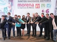 Morena, PT, PVEM y Nueva Alianza perfilan ir en coalición por 6 estados en 2022