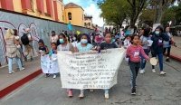 Niñas y adolescentes salen a las calles en SCLC a exigir mayor respeto a sus derechos