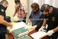 FGE realiza cateo en presidencia municipal de Simojovel por presuntos delitos electorales