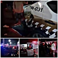 Vehículo particular choca una patrulla en San Cristóbal  
