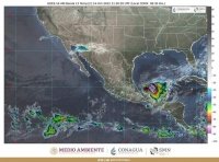La tormenta tropical Karl ocasionará hoy lluvias extraordinarias en Chiapas y Tabasco   