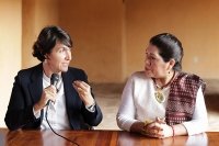 Recibe Jerónima Toledo Villalobos a Embajadora de Francia en México Anne Grillo 