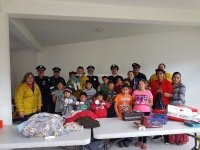Policía Federal dona zapatos a casa hogar en San Cristóbal de Las Casas