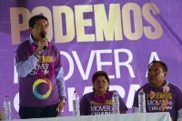 Con los jóvenes y las mujeres Podemos Mover a Chiapas