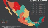 Chiapas entre los tres estados más pacíficos del país según el Índice de Paz México 2020