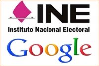 INE y Google acuerdan colaboración para informar sobre proceso electoral