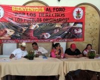 Foro por los Derechos de los Pueblo Originarios en San Cristóbal