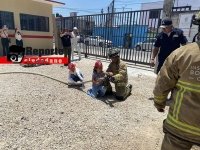 Con cursos y pláticas celebran bomberos día del niño