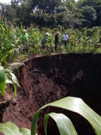 Socavón de Villaflores no tiene relación con fenómenos astronómicos y volcánicos: Protección Civil