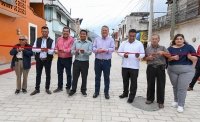 Ayuntamiento de SCLC beneficia a vecinos de la Colonia El Relicario con pavimentación de concreto hidráulico
