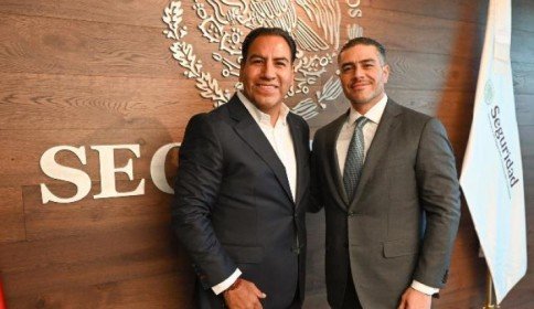 Eduardo Ramírez se reúne con Omar García Harfuch y refrenda colaboración para fortalecer la seguridad