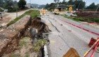 Dos derrumbes se han registrado en once días, en carretera de Teopisca