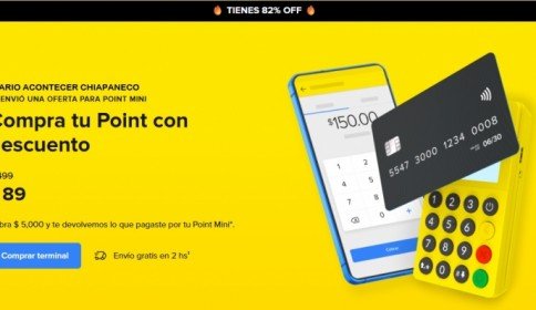 Oferta en terminales Mercado Pago