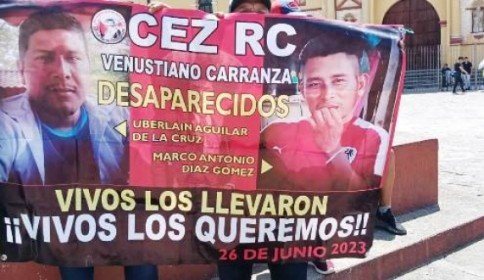 Se cumplen más de mil días de la desaparición de dos líderes de la OCEZ-RC