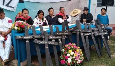 Indígenas siguen exigiendo justicia por la masacre en Acteal, en Chenalhó