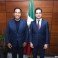 Eduardo Ramírez se reúne con el director general de Banobras, Jorge Mendoza Sánchez