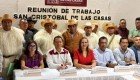 Gobierno municipal y estatal consolidan diálogo con comunidades para preservar la paz en San Cristóbal