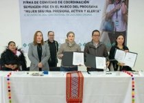 Fortalecen acciones de protecci&oacute;n a mujeres con convenio SEMUIGEN&ndash;FGE en San Crist&oacute;bal