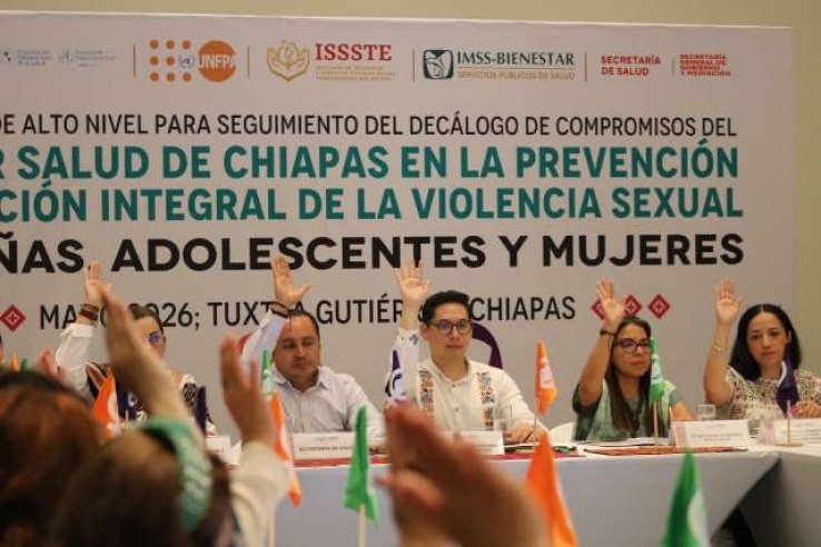 Chiapas, primera entidad en atenci&oacute;n de compromisos en la prevenci&oacute;n y atenci&oacute;n de la violencia sexual en ni&ntilde;as y adolescentes