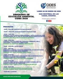 En San Crist&oacute;bal, realizar&aacute; CIDES el Primer Seminario de Educaci&oacute;n Ambiental 2026
