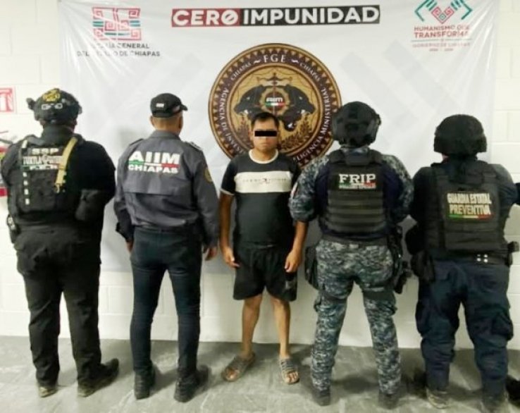 Aprehenden a presunto responsable de homicidio calificado en grado de tentativa: Tuxtla Guti&eacute;rrez