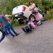 M&uacute;sicos sufren accidente en Chamula