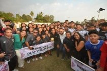 En Tuxtla Chico, Eduardo Ram&iacute;rez inaugura selectivo estatal de futbol rumbo a Olimpiada Nacional Conade 2026