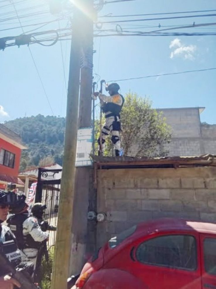 FGE desmantela c&aacute;maras de videovigilancia irregulares en San Crist&oacute;bal
