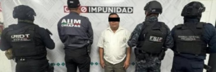 Por violaci&oacute;n, FGE y SSP aprehenden a presunto responsable