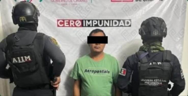 Por pederastia, FGE y SSP aprehenden al presunto responsable