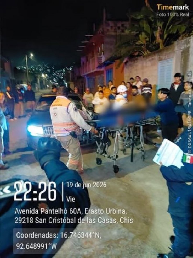 Atiende Polic&iacute;a Municipal a persona lesionada tras ri&ntilde;a entre personas en estado de ebriedad